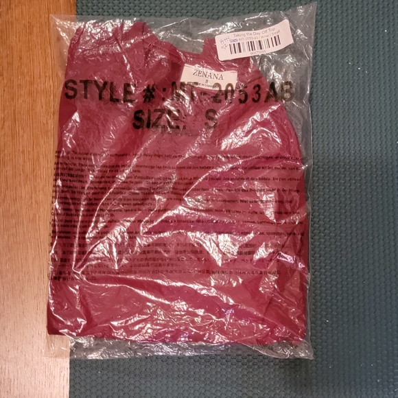NWT Zenana fitted long-sleeve size S - Picture 5 of 5